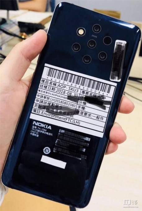 Nokia 10 with 5-camera setup