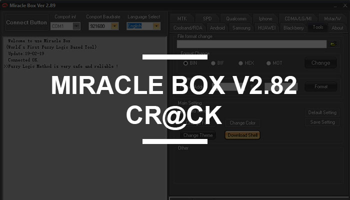 Miracle Box 2.82 thunder edition crack