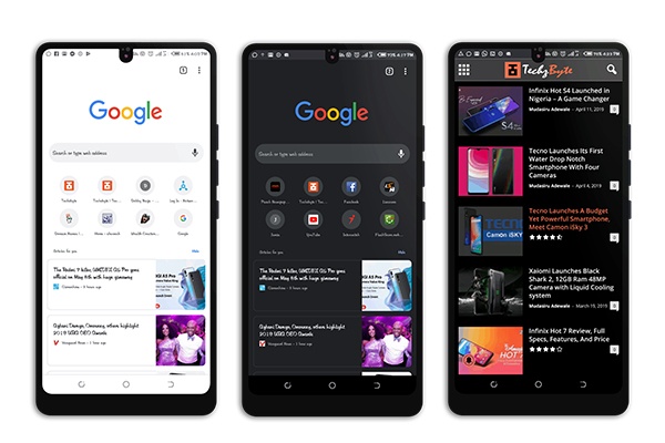 Google Chrome for Android Gets Dark Mode