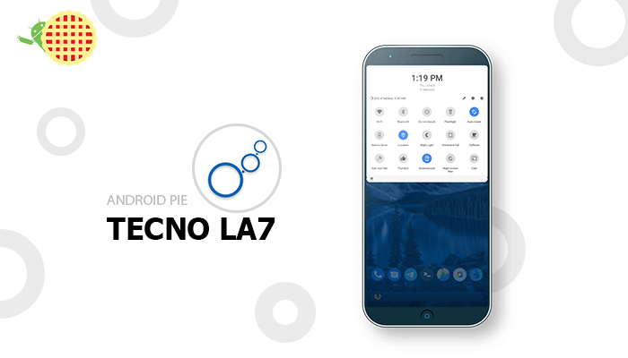 Descendant TwoDotZero Android 9.0 Pie For Tecno Pouvoir 2 LA7