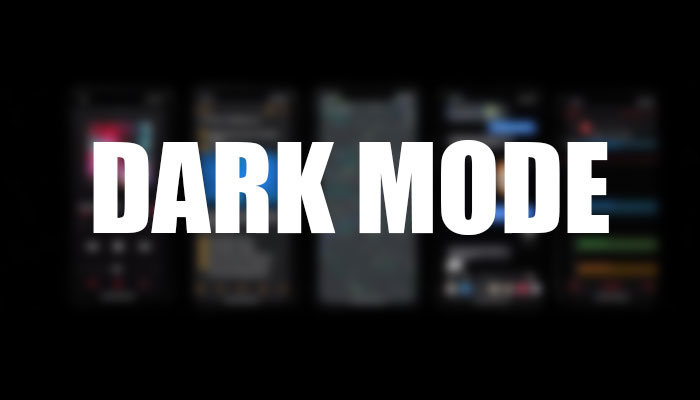 iPhone dark mode