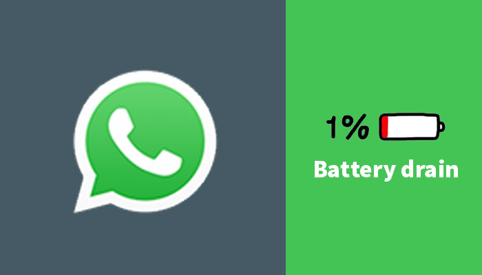 WhatsApp draining battery