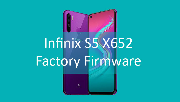 infinix s5 X652 firmware