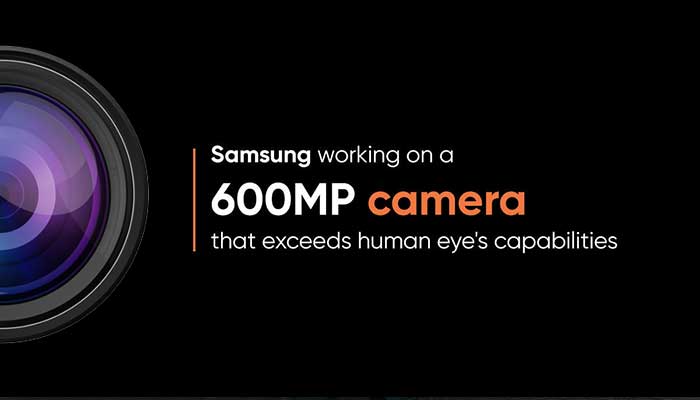 Samsung 600MP sensor