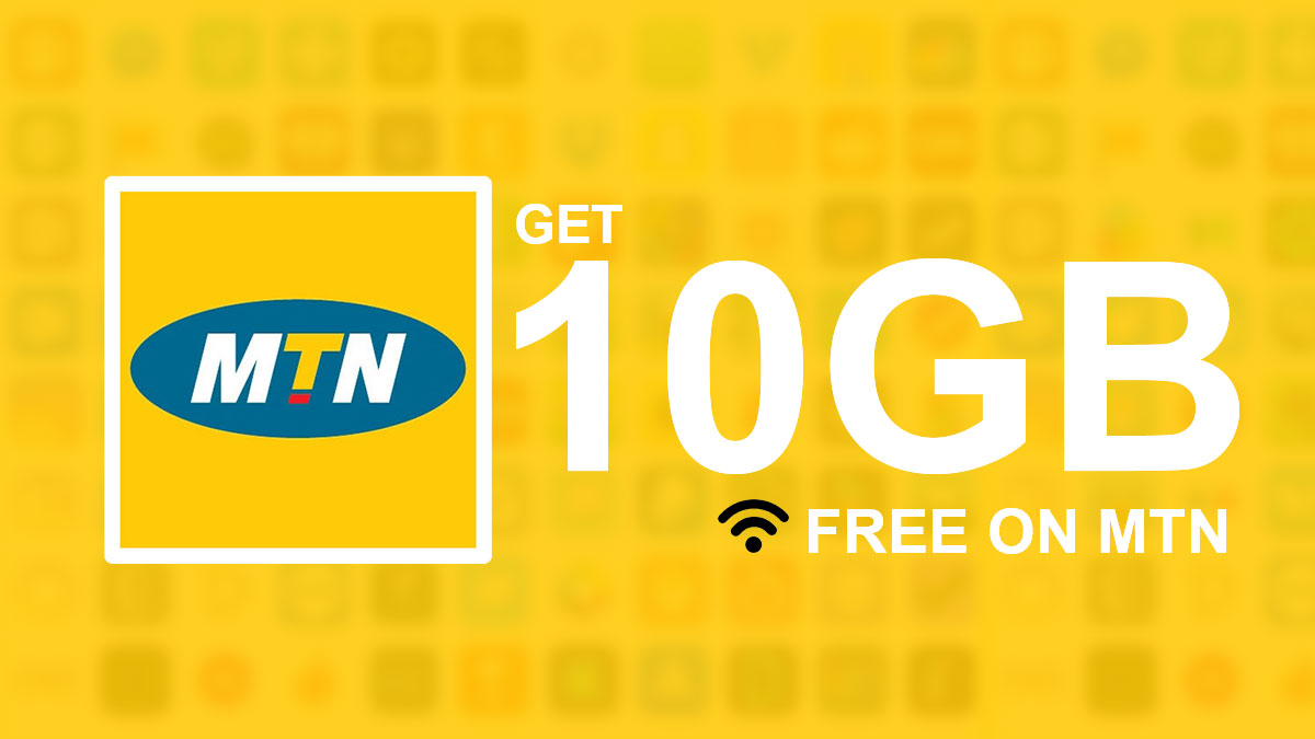 MTN Free 10GB data bonus