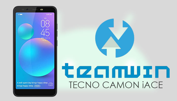 TWRP for Tecno Camon iAce