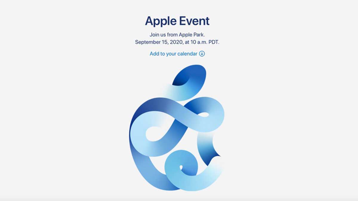 Apple Event September 2020