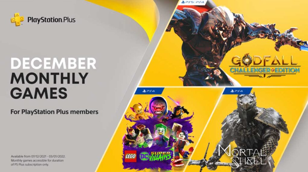 PlayStation Plus Monthly Games December 2021