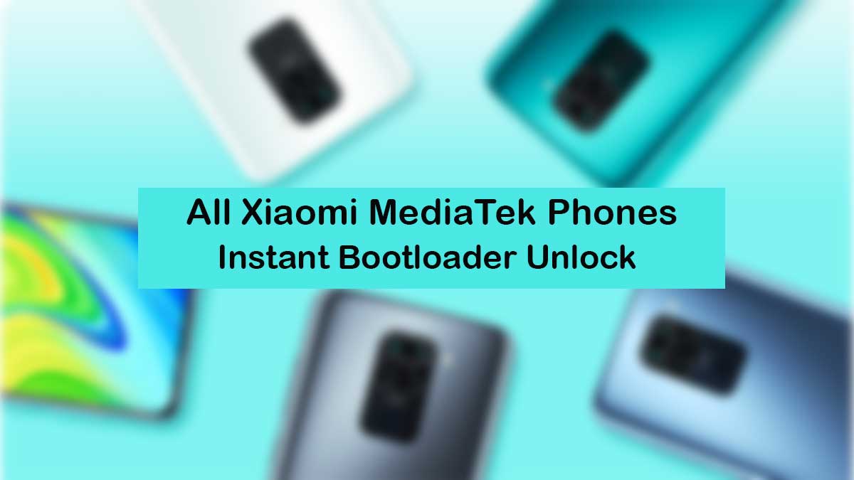 Xiaomi Instant Bootloader Unlock