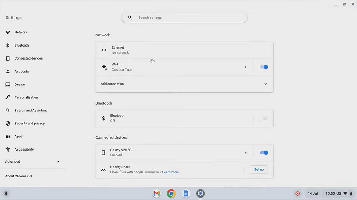 Chrome OS Flex Screenshot 4